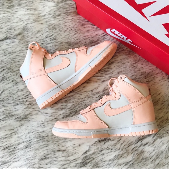 Nike Dunk High Crimson Tint Sail - Picture 4 of 10